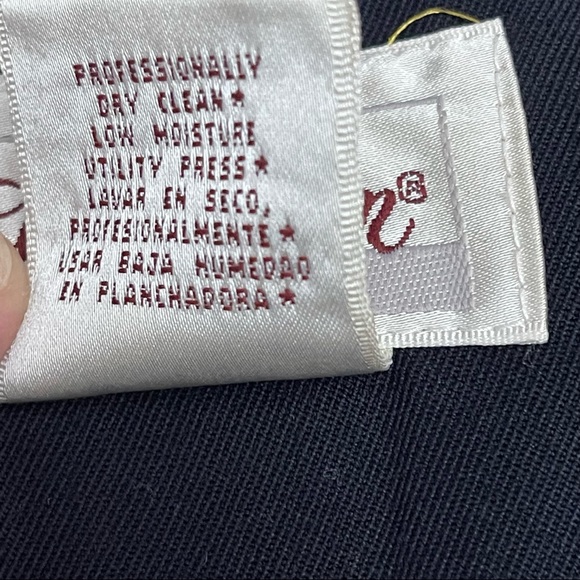 WORTHINGTON -  WOMEN’S PETITE SKIRT SUIT | SZ 10P | NAVY BLUE - Picture 9 of 11